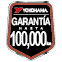Garantía de kilometraje de hasta 100,000 km.